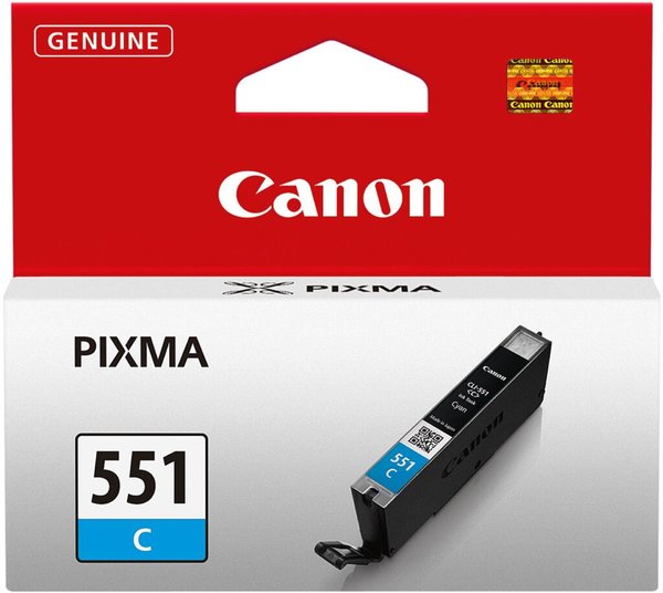 CANON CLI 551C Cyan Tintenbehälter