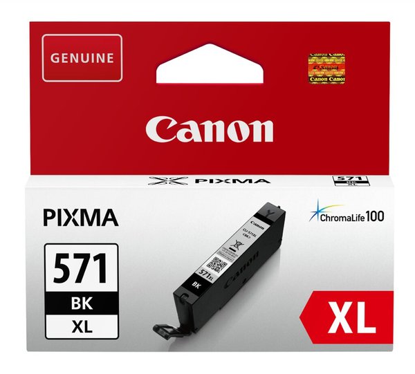 CANON CLI 571BK XL Schwarz Tintenbehälter