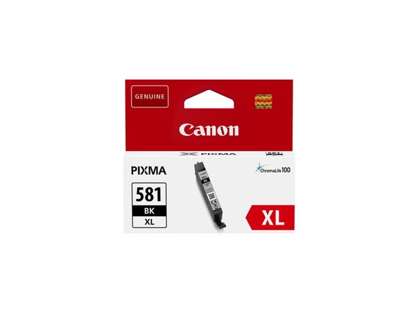CANON CLI 581BK XL Größe XL Schwarz Tintenbehälter