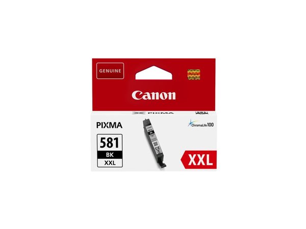 CANON CLI 581BK XXL Größe XXL Schwarz Tintenbehälter