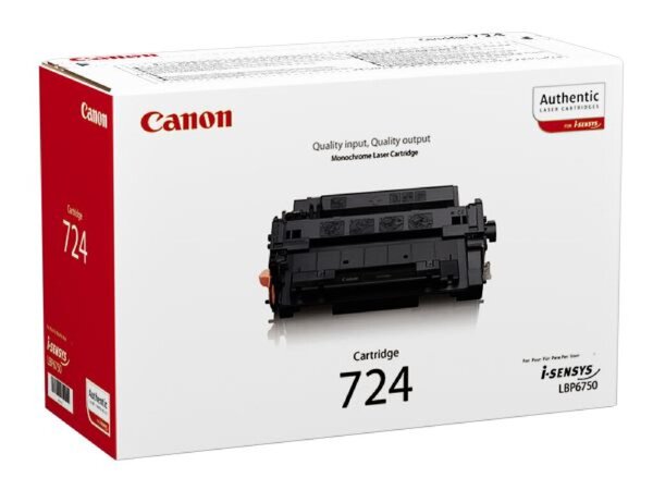 CANON CRG 724 Schwarz Tonerpatrone