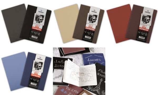 CANSON Skizzenheft Art Book Inspira tion, A4, indigo / blau (5297736)
