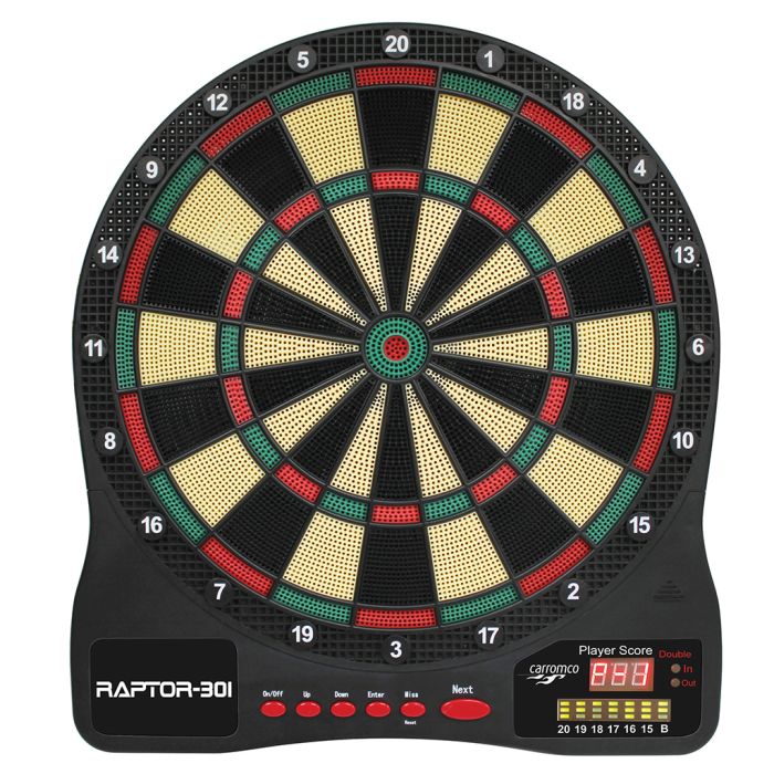 CARROMCO ELEKTRONIK DARTBOARD Raptor-301, Nr: 92231