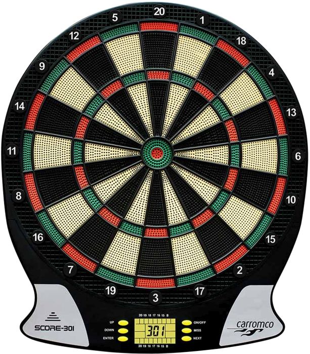 CARROMCO ELEKTRONIK DARTBOARD SCORE-301, Nr: 92016 CARROMCO ELEKTRONIK DARTBOARD SCORE-301, Nr: 92016