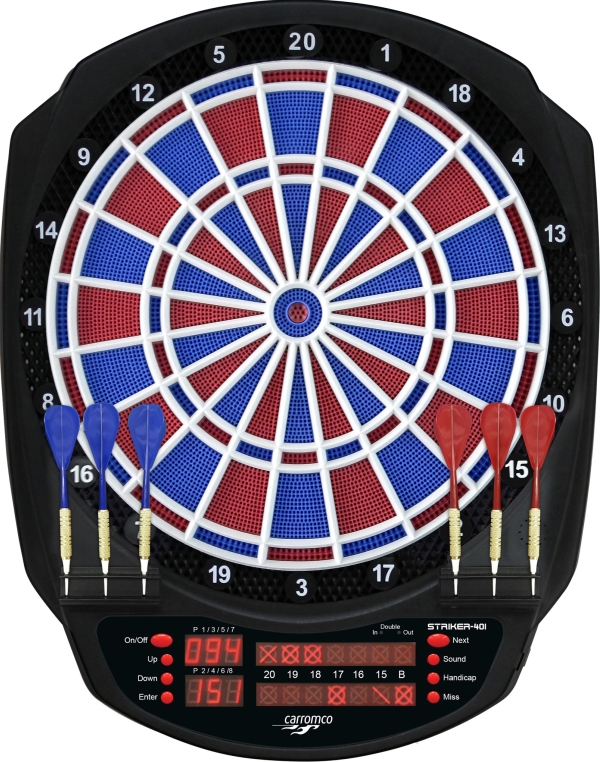 CARROMCO ELEKTRONIK DARTBOARD STRIKER-40, Nr: 92446 CARROMCO ELEKTRONIK DARTBOARD STRIKER-40, Nr: 92446
