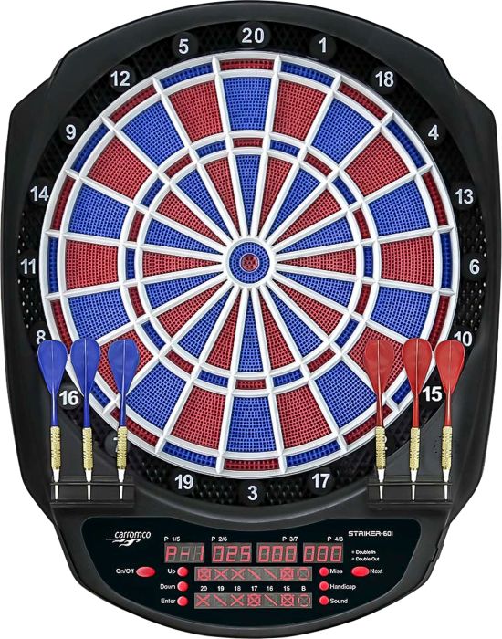 CARROMCO ELEKTRONIK DARTBOARD STRIKER-60, Nr: 92646