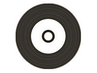 CD-R  MediaRange 700MB  50er Spindel Vinyl Black injekt