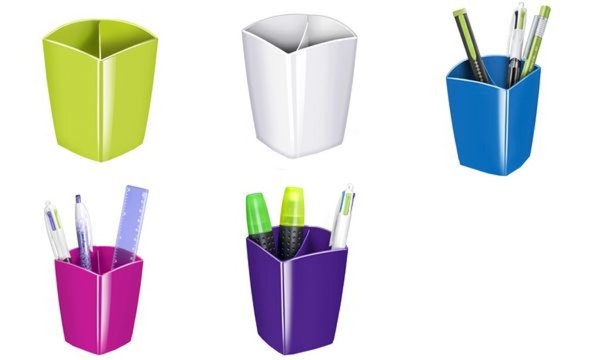 CEP Stifteköcher GLOSS, 2 Fächer, o zean-blau (52535234)