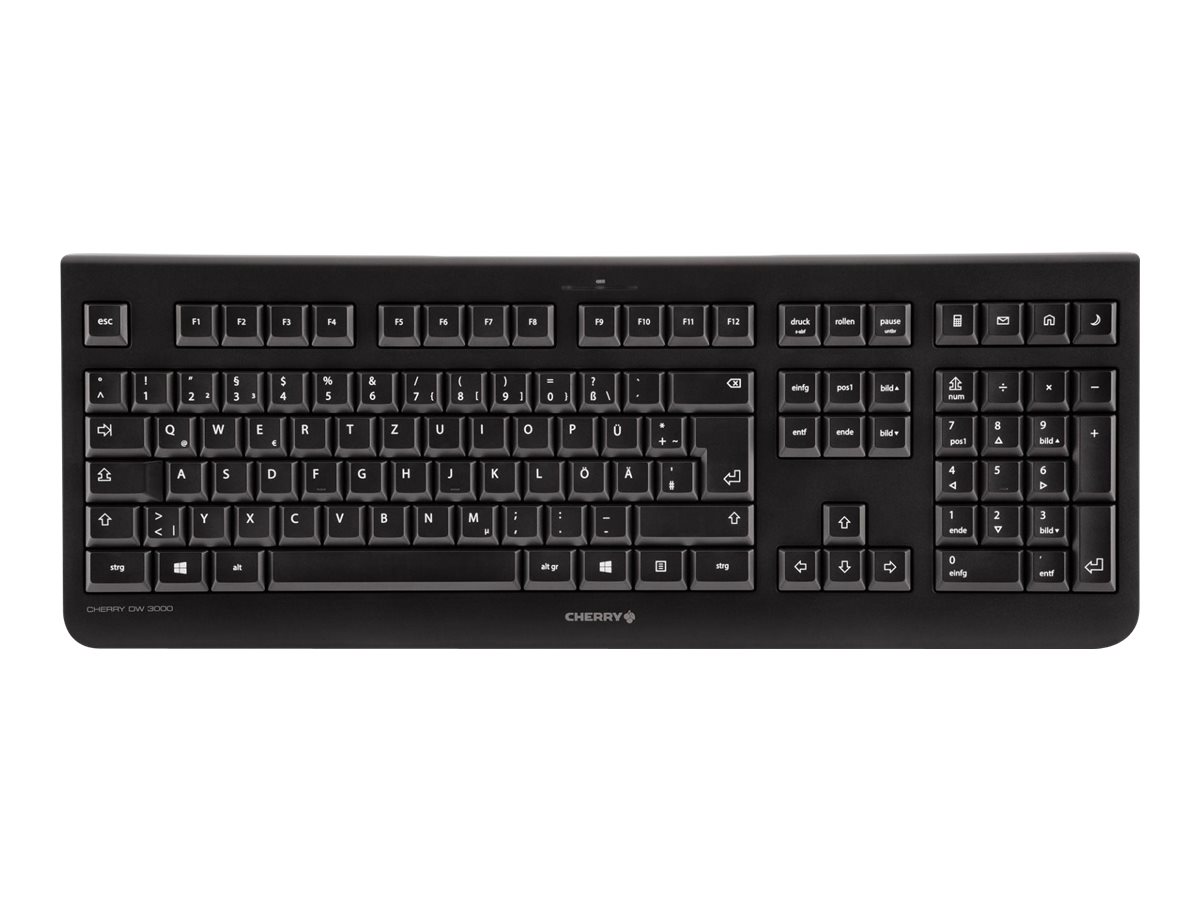 CHERRY DW 3000 Keyboard and Mouse Set - BLACK - USB (DE)