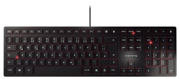 CHERRY Keyboard KC 6000 Slim schwarz