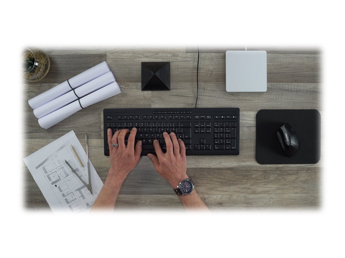 CHERRY STREAM KEYBOARD black (ES)