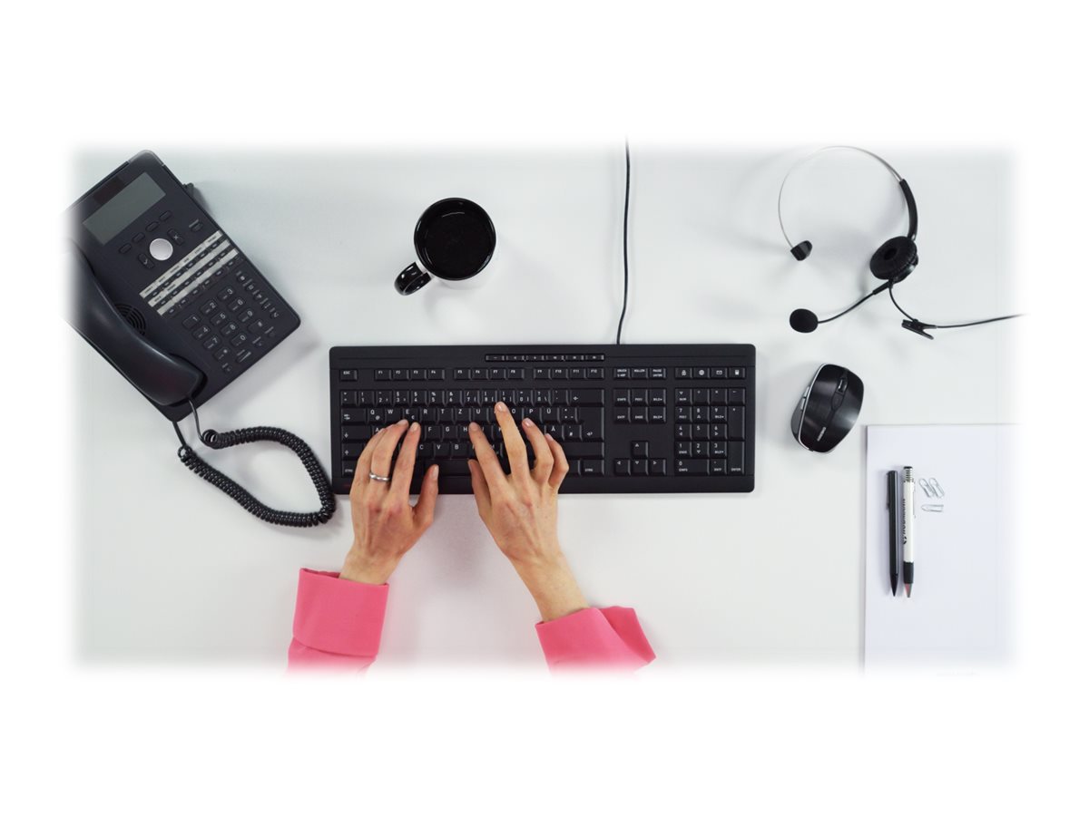 CHERRY STREAM KEYBOARD black (FR)