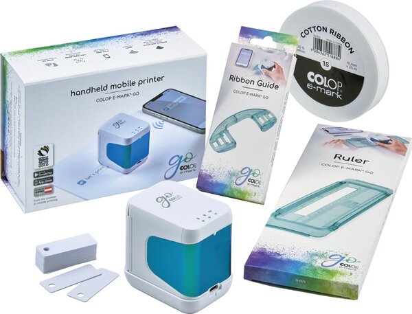 COLOP mobiler Drucker e-mark go Starter-Set, weiß COLOP mobiler Drucker e-mark go Starter-Set, weiß