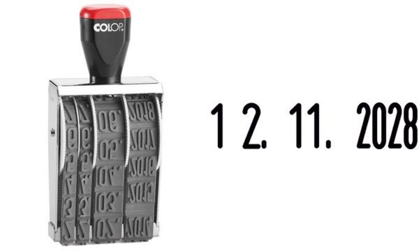 COLOP Datumstempel 15000, Monate in Zahlen (62518300)