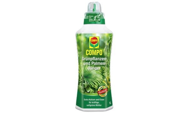 COMPO Grünpflanzen- und Palmendünge r, 1 Liter (60010049)
