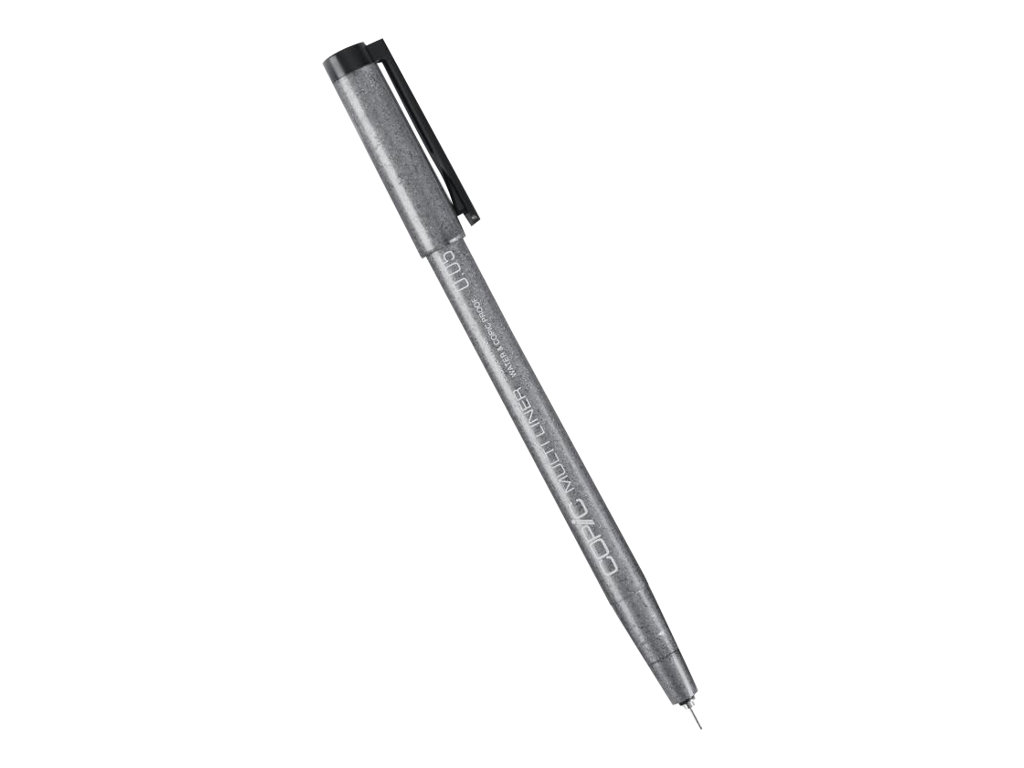 COPIC MULTILINER 0,05 mm, schwarz zum Skizzieren und Vorzeichnen, speziell für 