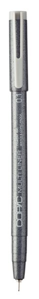 COPIC MULTILINER 0,1 mm, grau zum Skizzieren und Vorzeichnen, speziell für COPI