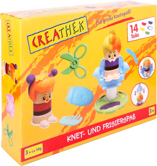 CR Knet- und Frisierspaß, 14 Teile, Nr: 63222429 CR Knet- und Frisierspaß, 14 Teile, Nr: 63222429