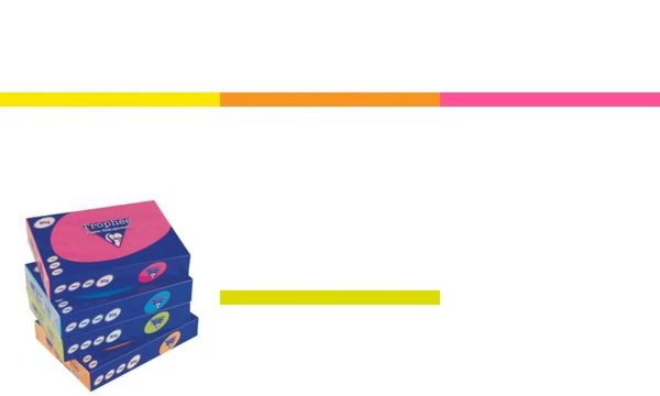 Clairalfa Multifunktionspapier Trop hée, A3, neonrosa (8010167)