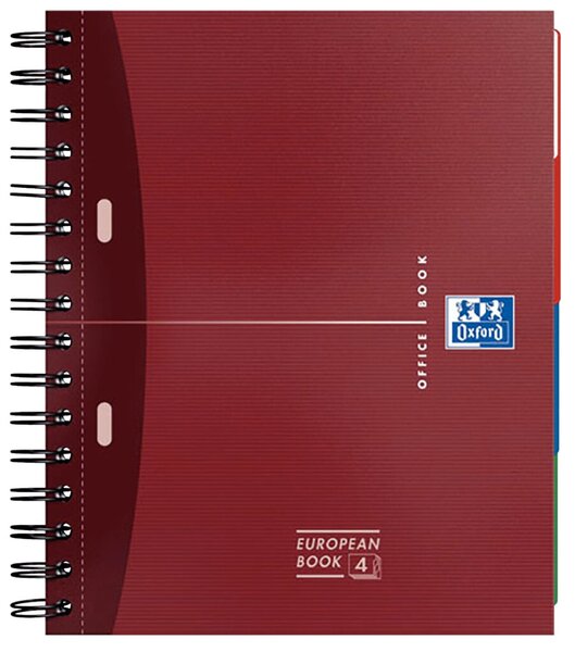 Collegeblock European Book A5+, kariert, 100 Blatt, 90g/qm,