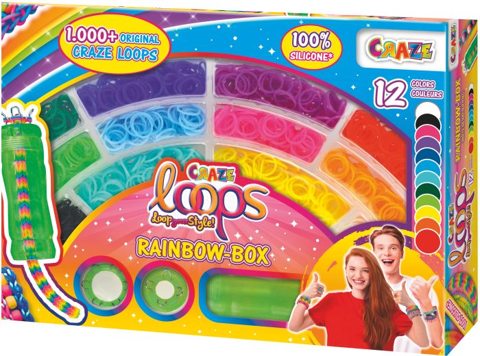 Craze LOOPS - Rainbow Box, Nr: 24584