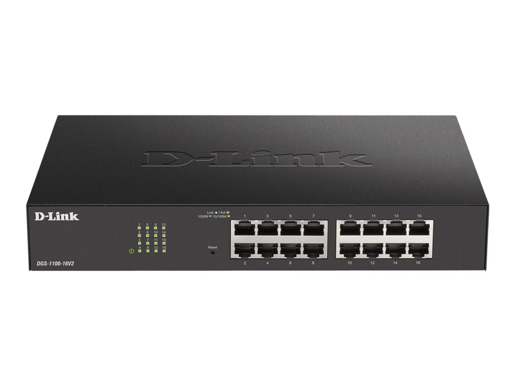 D-LINK 16-Port Layer2 Smart Gigabit Switch