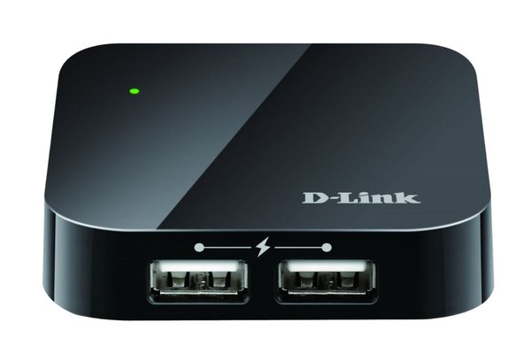 D-LINK  4xUSB2.0 4port USBHub 480Mbps PC MAC