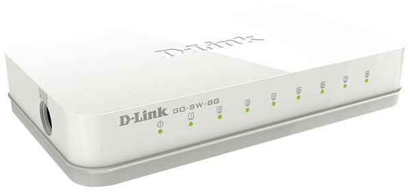 D-LINK 8-Port Gigabit Easy Desktop Switch, 8x 1