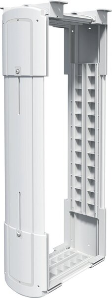 Viewlite Computerhalterung für Desktop Workstation-Computer, weiß