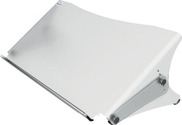 Addit ErgoDoc Dokumentenhalter Acryl matt, höhenverstellbar von 136-206mm