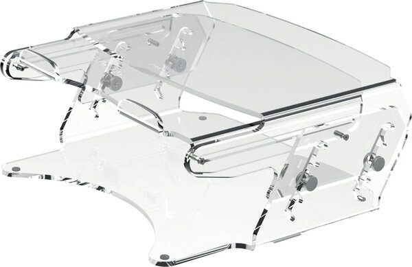 Addit Monitorerhöhung, verstellbar Acryl, höhenverstellbar von 100-160mm Addit Monitorerhöhung, verstellbar Acryl, höhenverstellbar von 100-160mm
