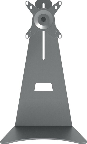Addit Monitorständer, silber höhenverstellbar von 240 - 385 mm
