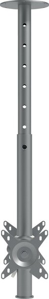Viewmate Decken-Monitorarm, silber Höheneinstellungsbereich von 600 mm