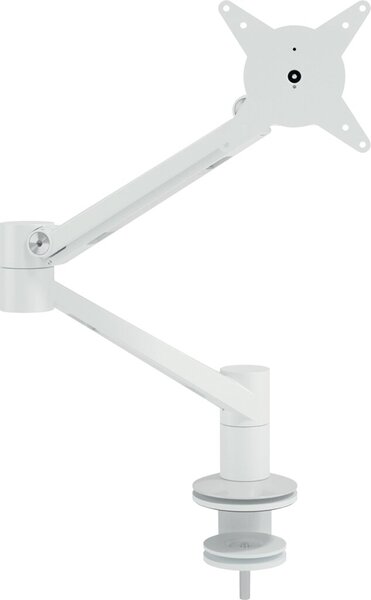 Viewlite plus Monitorarm weiß für Schreibtische, dynamischer Höhen-