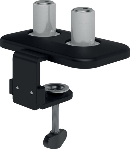 Vieprime Tischklemmen-Befestigung für dualen Monitorarm (65213) schwarz