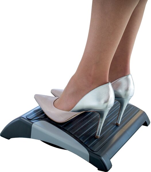 Fußstütze Addit 513 schwarz höhenverstellbar von 79 bis 111mm