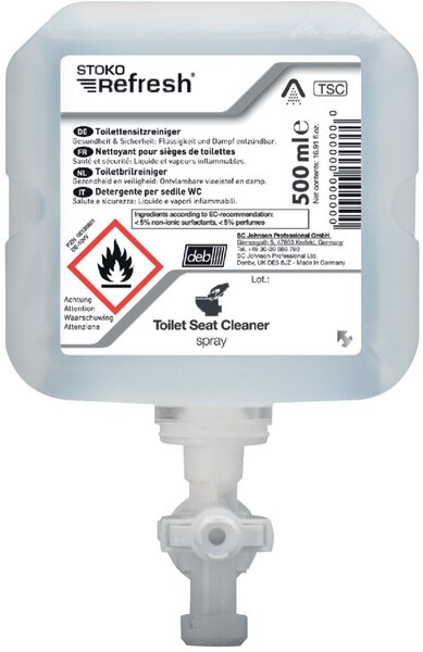 Toilettensitzreiniger Stoko Refresh Toilet Seat Cleaner, Spray, 500ml