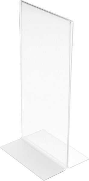 Tischaufsteller Classic Image, gerade DIN lang, Hochformat