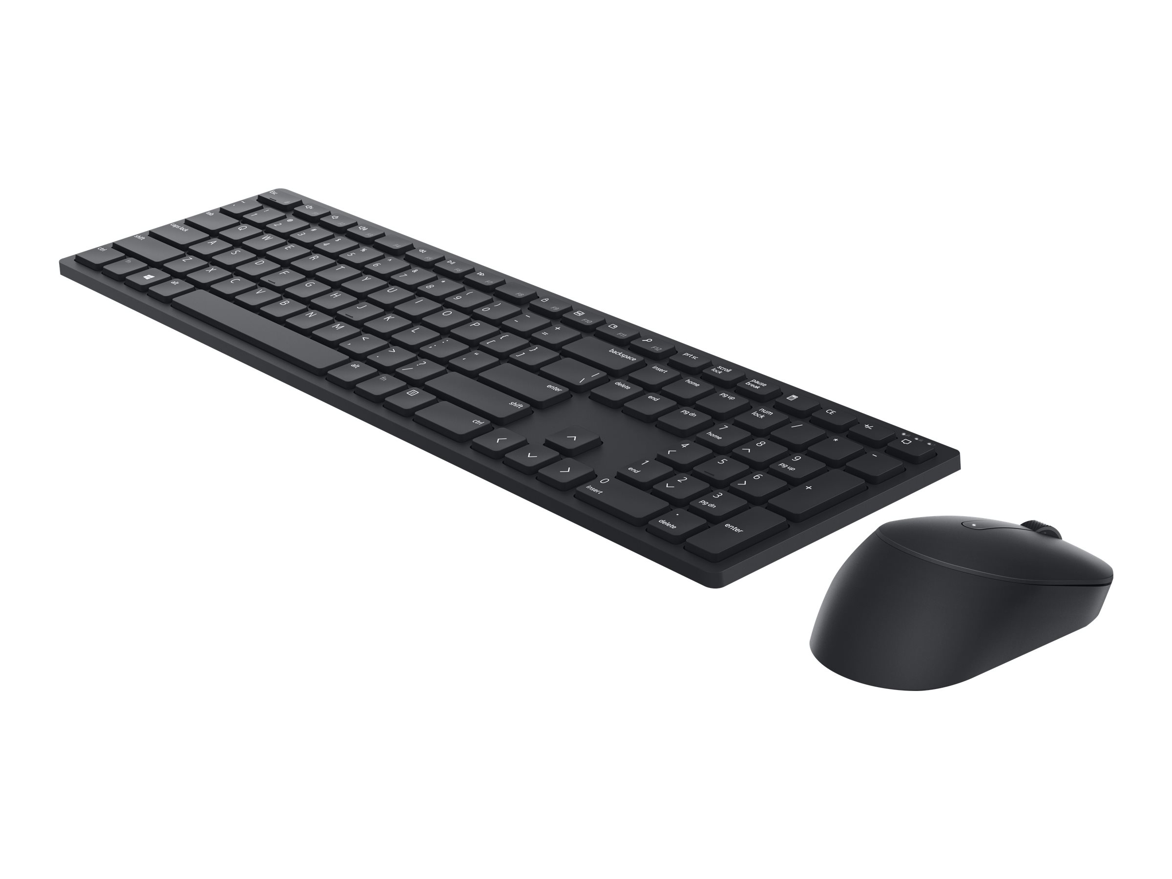 DELL Pro KM5221W - Tastatur-und-Maus-Set - kabellos - 2.4 GHz - QWERTZ - Deutsc