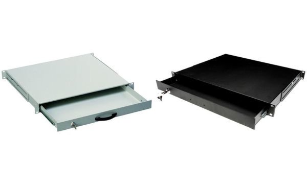 DIGITUS 19 Tastaturschublade, 1 HE , lichtgrau (RAL7035) (11001689)