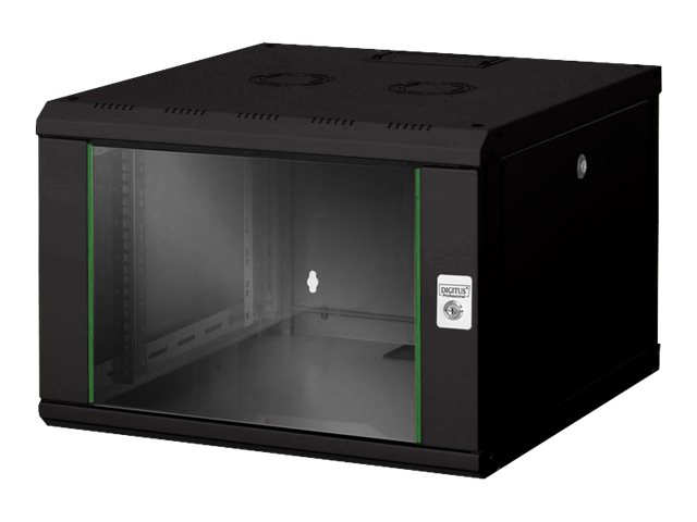 DIGITUS 7HE Wandgehäuse Unique 420x600x600mm Farbe Schwarz RAL 9005