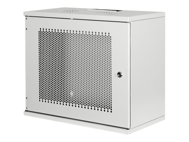 DIGITUS 9HE Wandgehäuse SOHO unmontiert 460x540x400mm perforierte Fronttür grau DIGITUS 9HE Wandgehäuse SOHO unmontiert 460x540x400mm perforierte Fronttür grau