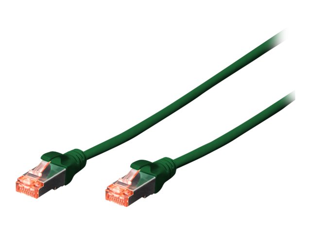 DIGITUS CAT6 S-FTP Patchkabel 10m,5 St grün