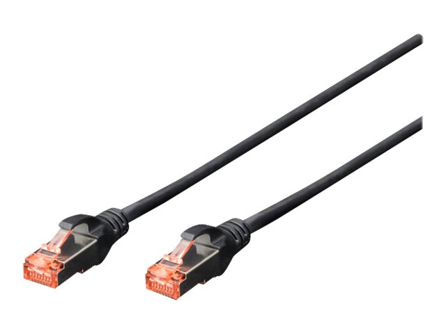 DIGITUS CAT6 S-FTP Patchkabel 5m,10 St schwarz