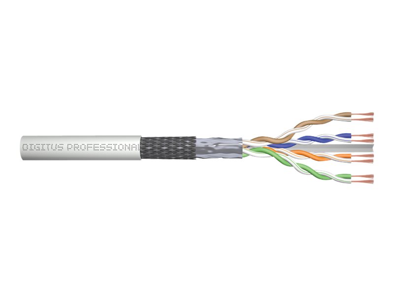 DIGITUS CAT 6 SF-UTP Roh-Patchkabel Länge 305 m Box AWG 26/7 LSZH Simplex Farbe
