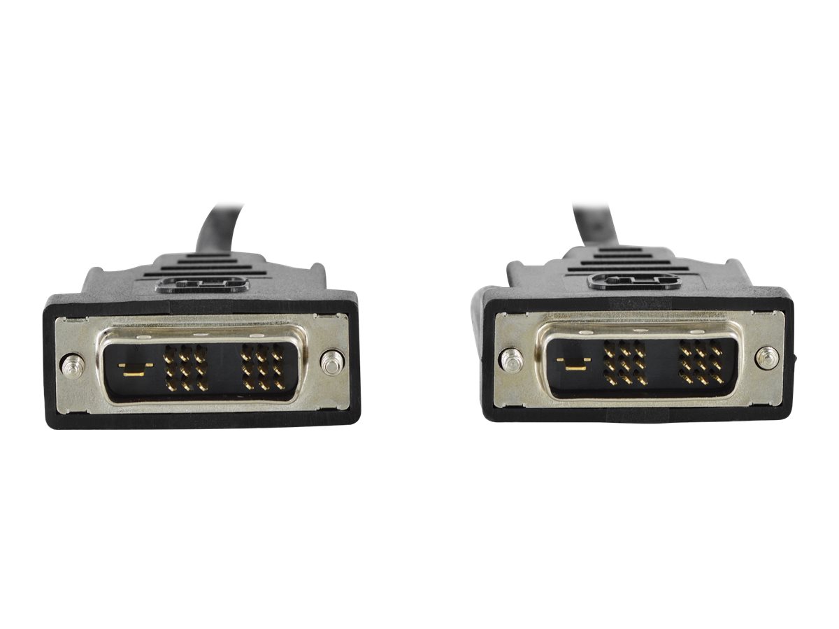 DIGITUS DVI-D 18+1 Kabel, Single Link, schwarz, 2,0 m