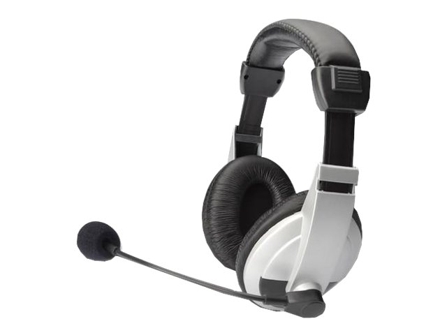 DIGITUS Multimedia Headset DIGITUS stereo, mit Mikro, Lautstärkeregl DIGITUS Multimedia Headset DIGITUS stereo, mit Mikro, Lautstärkeregl