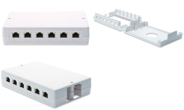 DIGITUS SURFACE MOUNT BOX F.KEYSTONE