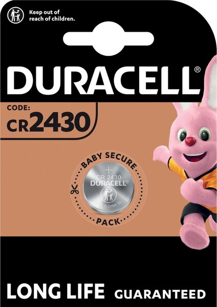 Lithium, Knopfzelle CR2430, 3V, Electronics