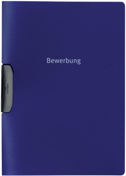Bewerbungsmappe DURASWING job mit Audruck "BEWERBUNG"